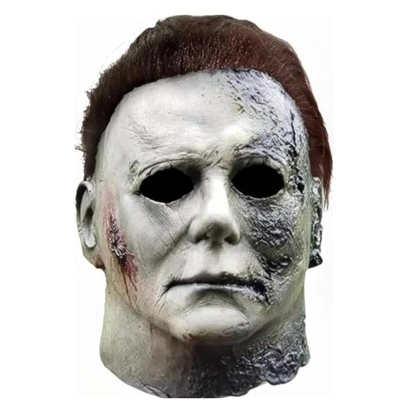 Scream Mask Horror - Ghostface Mask Adult, Halloween Mask Scary, Horror Latex Cosplay Decoration, for Halloween, Easter, Role Play Party，Tiktokshoprestock